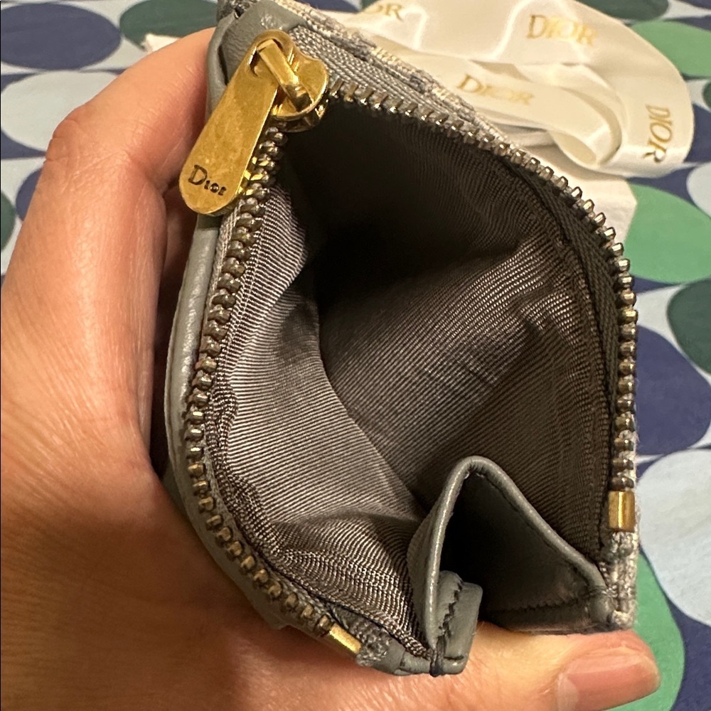 Dior Saddle Compact Tri-Fold Wallet - Picture 12 of 15